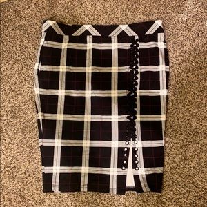 Torrid Plaid Pencil skirt